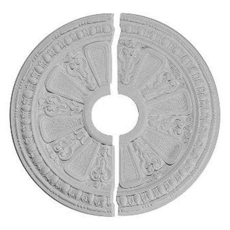 17.62 In. OD X 3.62 In. ID X .88 In. P Architectural Accents - Raymond Ceiling Medallion; Two Piece